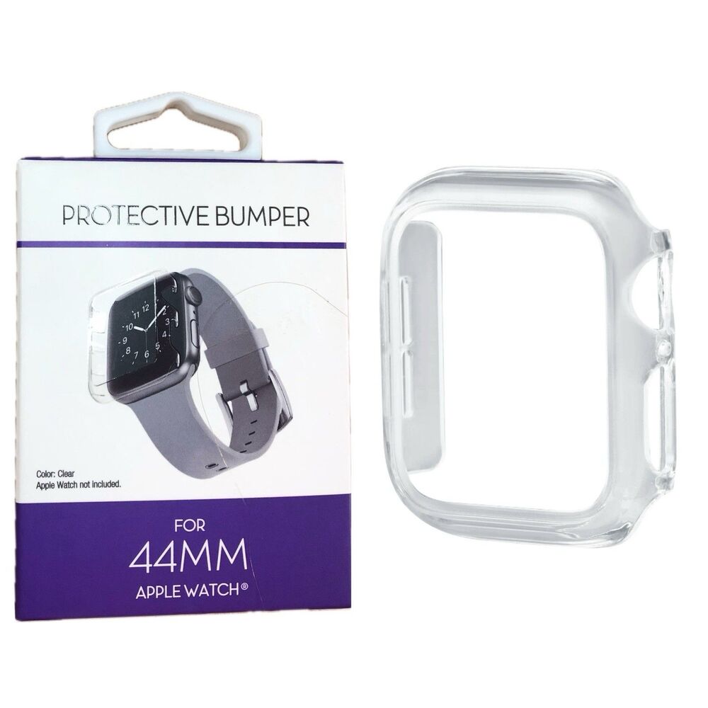 WITHit Apple Watch Protective Bumper 44mm Clear Case